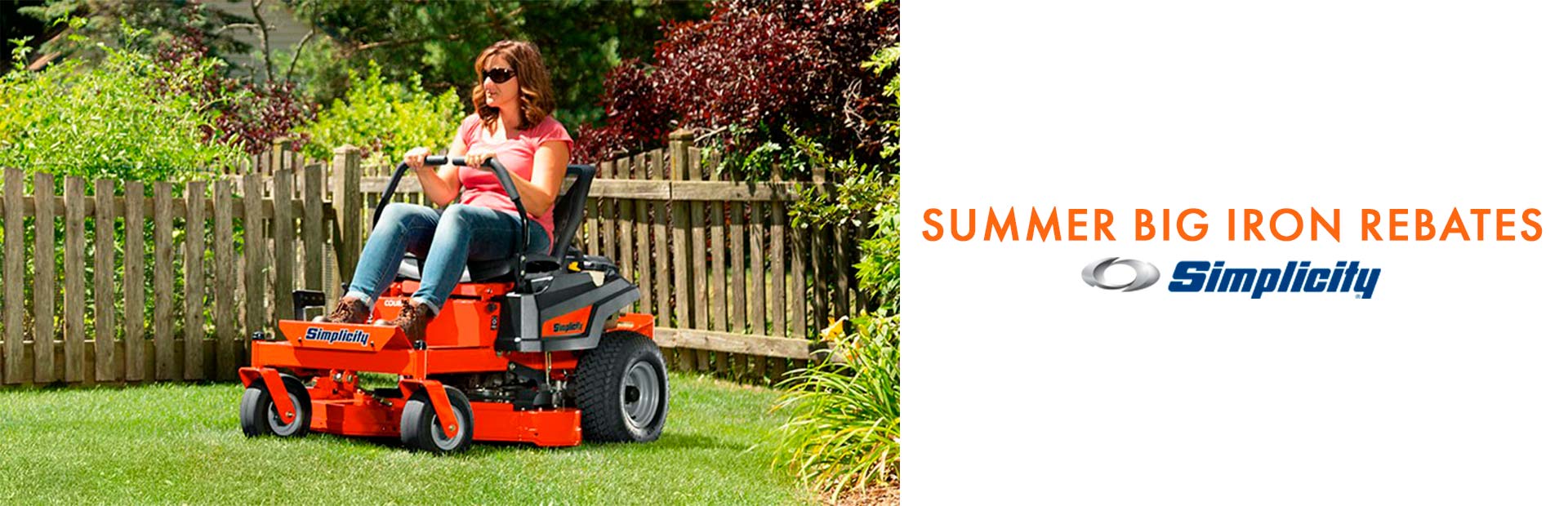 Simplicity: SUMMER BIG IRON REBATES